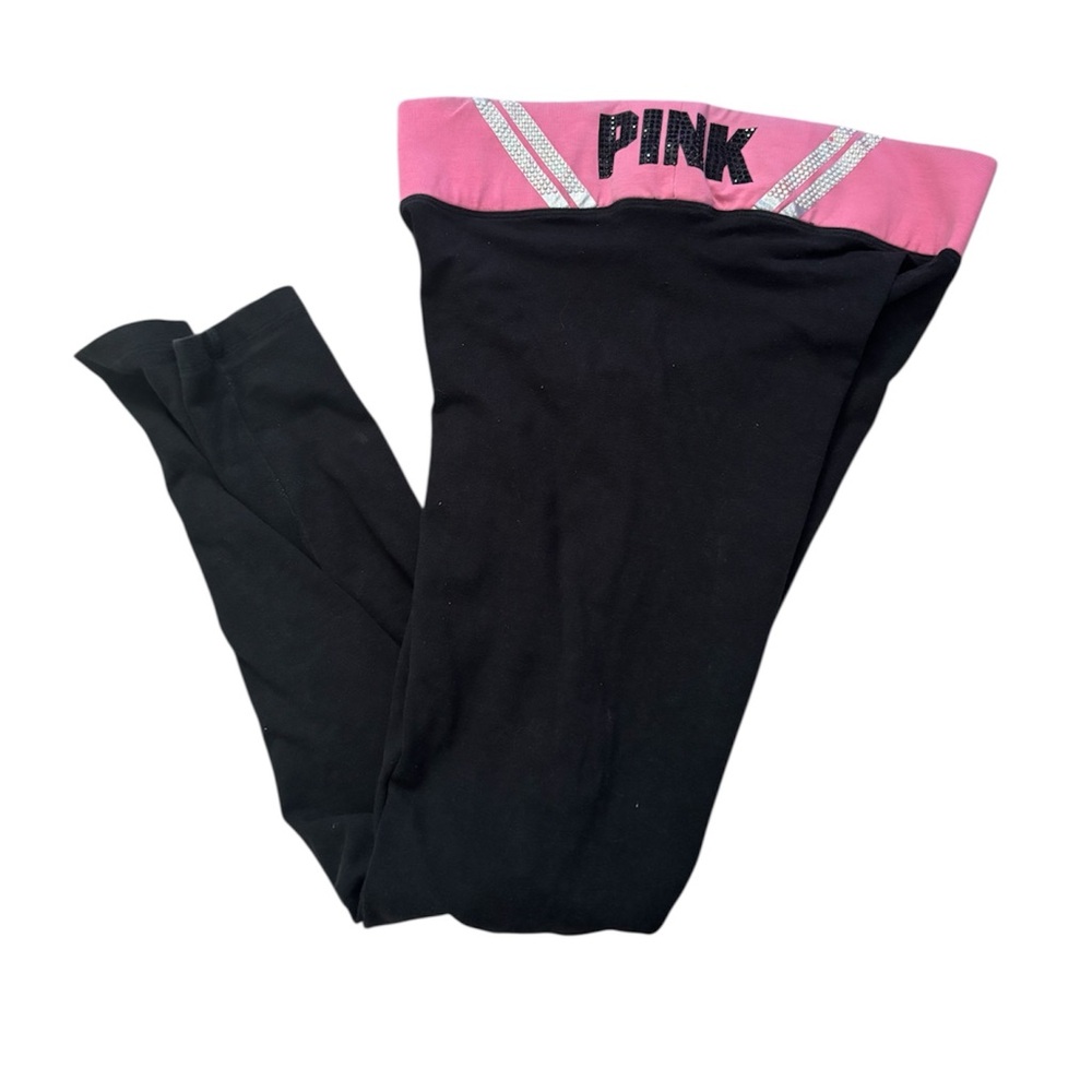 victoria’s secret PINK bling rhinestone leggings